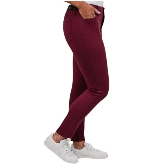 NEW United Colors of Benetton 5-pocket Skinny Pant | Red - Picture 3 of 8